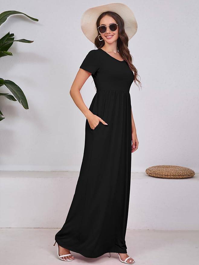 DEARCASE Maxi Dress for Women Short